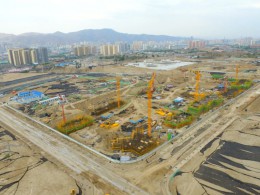 蘭州恒大山水城項(xiàng)目D、E地塊土石方工程施工